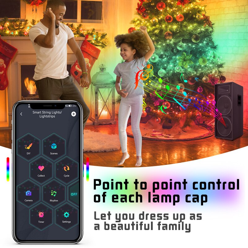 Bluetooth Control Fairy Lights