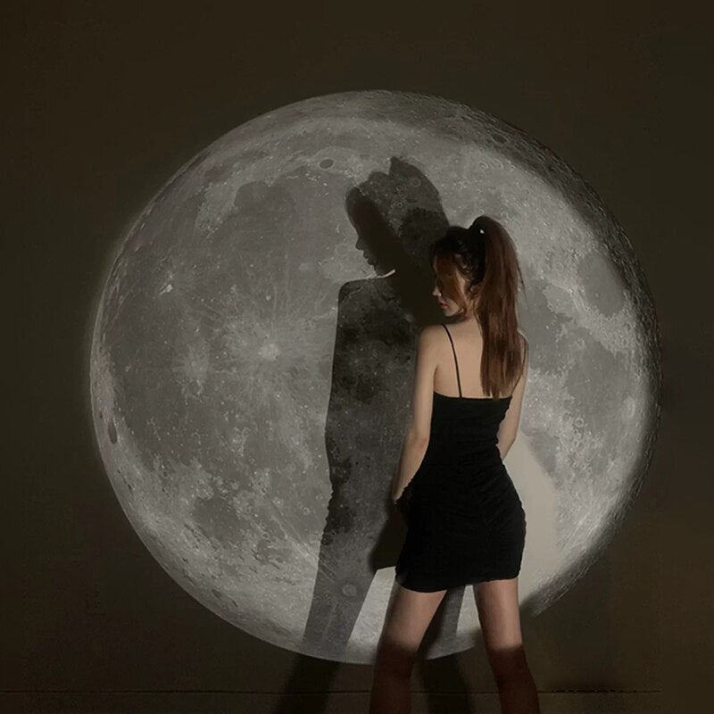 Moon Background Projector